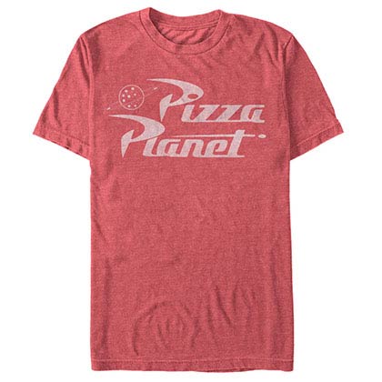 Disney Pixar Toy Story 1-3 Pizza Planet Red T-Shirt