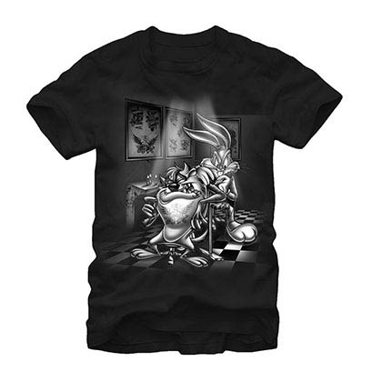 Looney Tunes Inked Black T-Shirt
