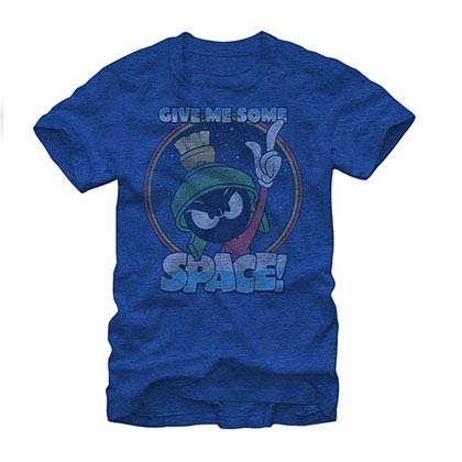 Looney Tunes Need More Space Blue T-Shirt