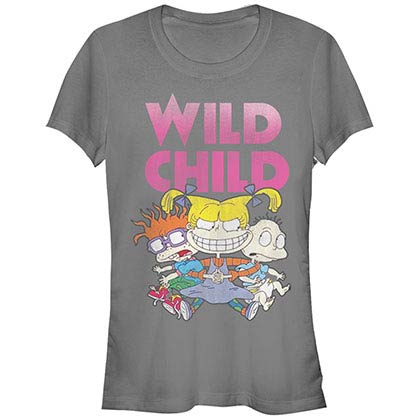 Rugrats Nickelodeon Wild Gray T-Shirt