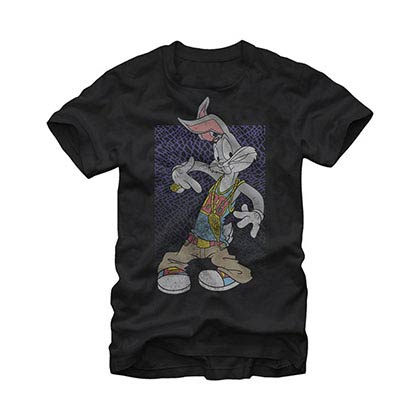Looney Tunes Bugsie Black T-Shirt