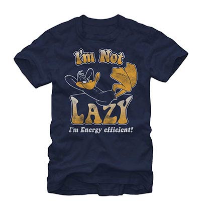 Looney Tunes Energy Efficient Blue T-Shirt