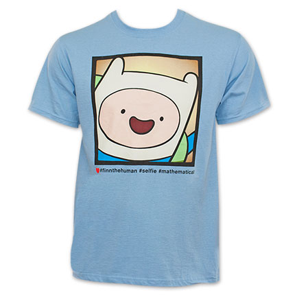 Adventure Time Finn #Selfie Tee Shirt