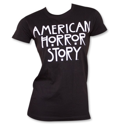 American Horror Story Women's Logo Shirt Black