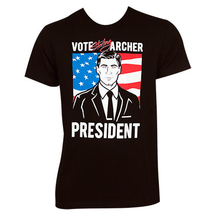 Archer For President Tee Shirt
