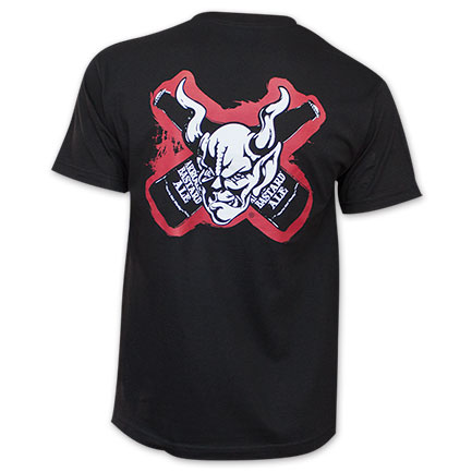 Arrogant Bastard Ale Cross &amp; Devil Bones T-Shirt