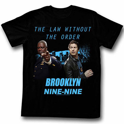 Brooklyn Nine Nine Divine Fits Black T-Shirt