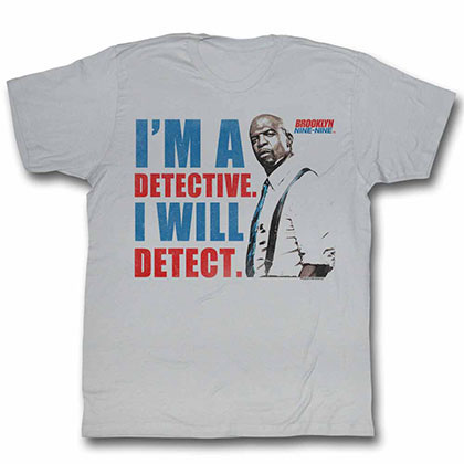 Brooklyn Nine Nine Detect Gray T-Shirt