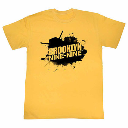 Brooklyn Nine Nine Sploosh Yellow T-Shirt