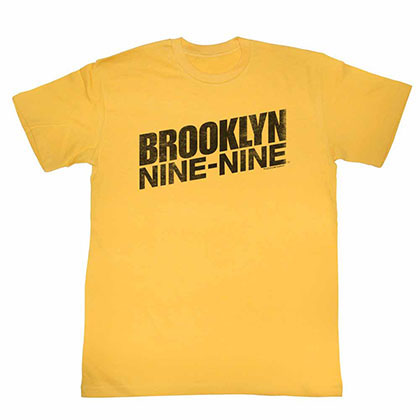 Brooklyn Nine Nine Logo Yellow T-Shirt