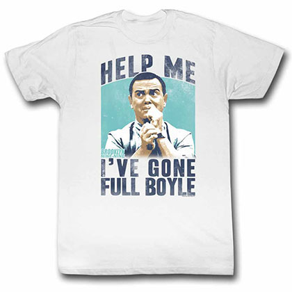 Brooklyn Nine Nine Full Boyle White T-Shirt