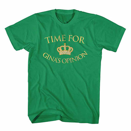 Brooklyn Nine Nine Gina's Opinion Green T-Shirt