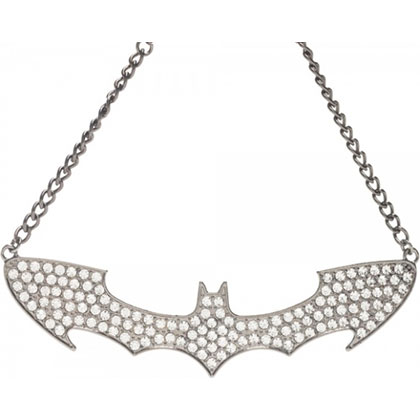 Batman Women's Rhinestone Choker Necklace