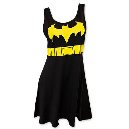 Batman Women's Black Bat Signal Dress