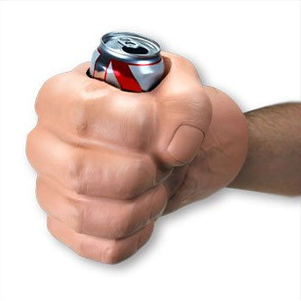 Big Fist Beer Can Cooler