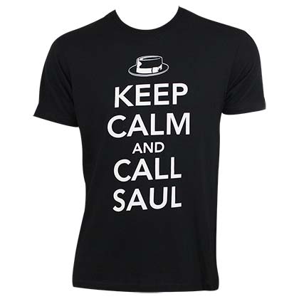 Better Call Saul Black Men's Call Saul Tee Shirt
