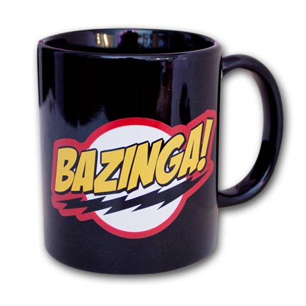 The Big Bang Theory Bazinga Coffee Mug - Black