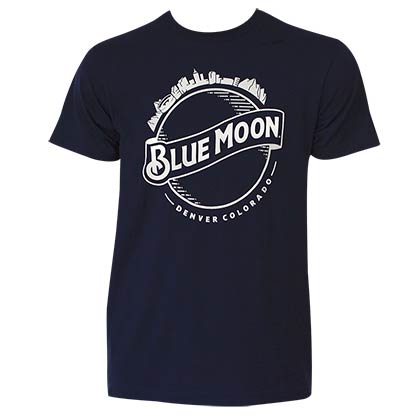 Blue Moon Skyline Tee Shirt
