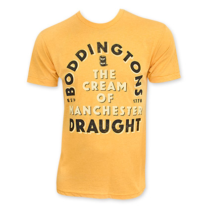 Boddingtons Men's Yellow Draught Beer T-Shirt