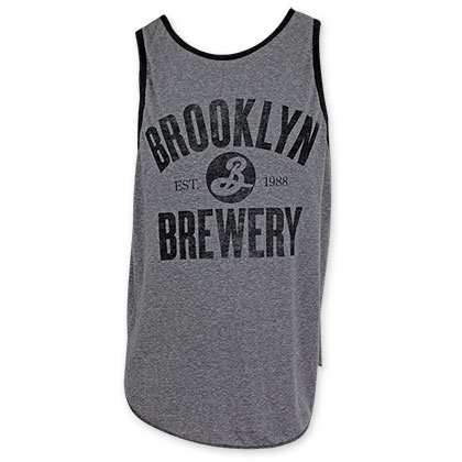 Brooklyn Brewery Heather Gray Tank Top