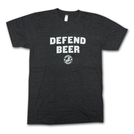 Brooklyn Brewery Defend Beer Tee Black
