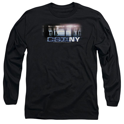 CSI: NY Subway Black Long Sleeve T-Shirt