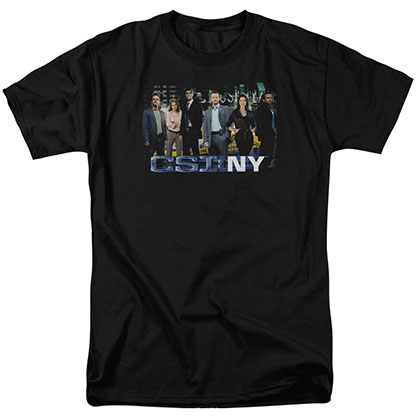 CSI: NY Cast Black T-Shirt