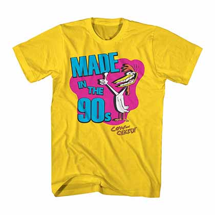Cow and Chicken Made Chicken Yellow T-Shirt