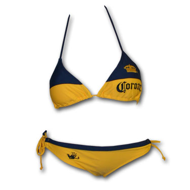 Corona Blue Gold Bikini