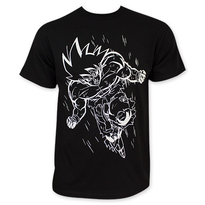 Dragonball Z Goku Outline Tee Shirt