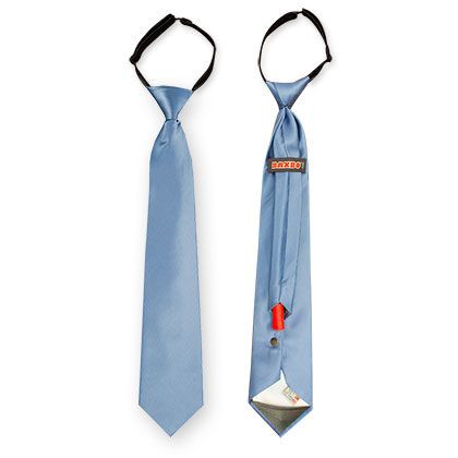 Liam Blue Flask Necktie