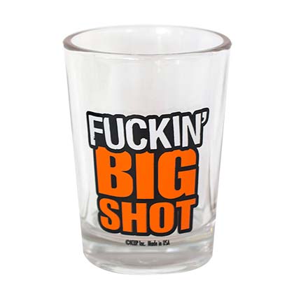 Fuckin' Big Double Shot Glass