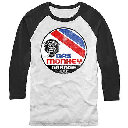 Gas Monkey Garage Surf and Turf Black Longsleeve T-Shirt