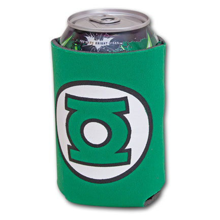 Green Lantern Superhero Logo DC Comics Can Beer Koozie
