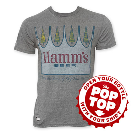 Hamm's Pop Top Bottle Opener T-Shirt