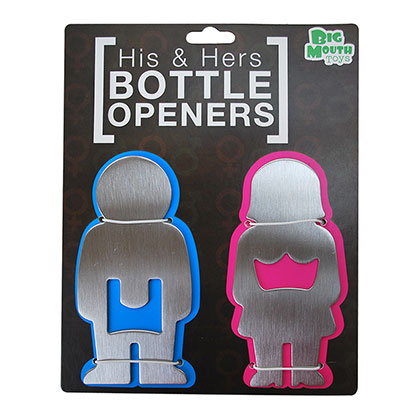 His And Her Bottle Openers