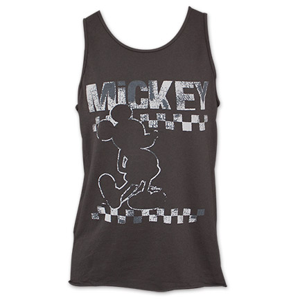 Junk Food Brand Clothing Black Mickey Mouse Tank Top