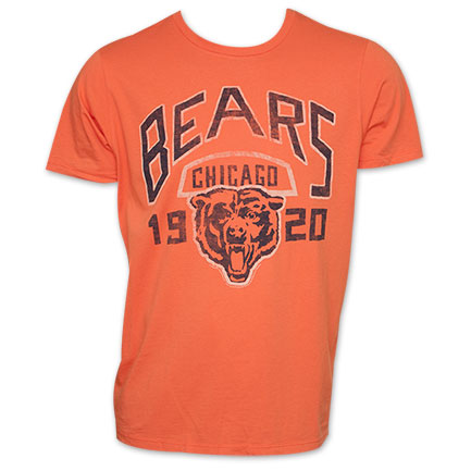 Junk food NFL Football Chicago Bears 1920 TShirt - Orange