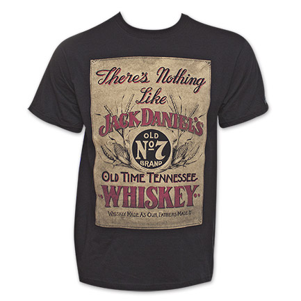 Jack Daniel's Whiskey Tee Shirt - Black