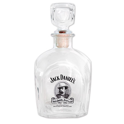 Jack Daniels Portrait Glass 0.75L Whiskey Decanter