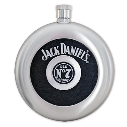 Jack Daniel's 6 oz. Flask and Shot Gift Set