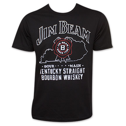 Jim Beam Kentucky Whiskey Men's Red Seal T-Shirt