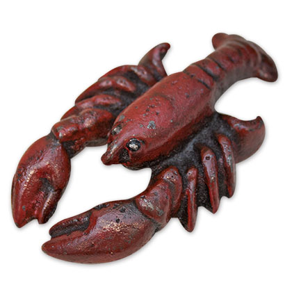 Lobster Distressed Cast Iron Beer Bottle Opener