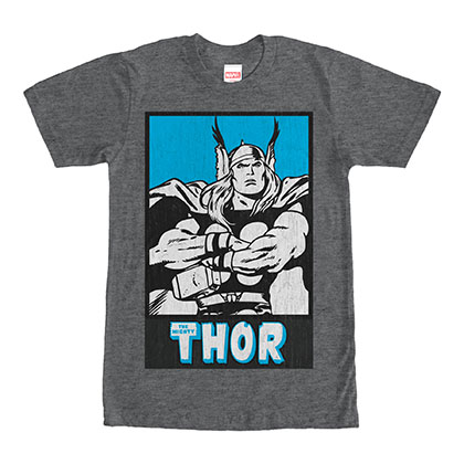 Avengers Thor Nine-Up Gray T-Shirt