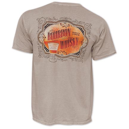 Maker's Mark Bourbon VS Whiskey Brown Tee Shirt