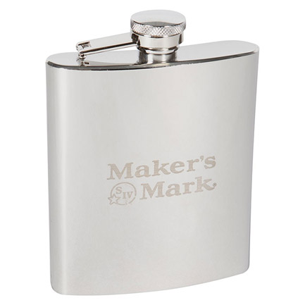 Maker's Mark Logo Flask
