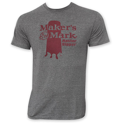 Maker's Mark Master Dipper Gray T-Shirt
