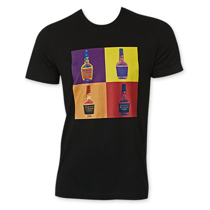 Maker's Mark Men's Black Pop Art T-Shirt