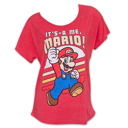 Nintendo It's Me Super Mario Bros. Loose Fit Women's T-Shirt