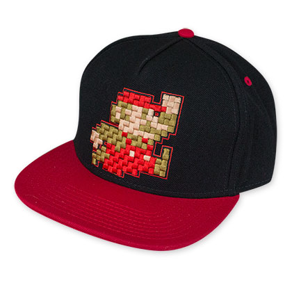 Nintendo Mario Pixel Print Hat
